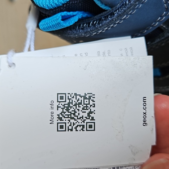 Geox waterproof toddler boots 8.5US/ 25EUR.Dark blue and grey - Picture 3 of 4